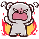 angry Discord sticker from Starpatch