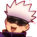 gojoHEHE Discord sticker | Starpatch