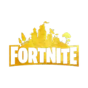 hdgoldengoldfortnitelogosilhouet