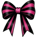 Blackandpinkbow