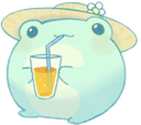 ayu_sipfrog Discord emoji