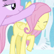 Flutterpat animated Discord emote from Friendship Academy - MLP