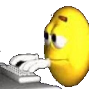 joe_typing Discord emoji