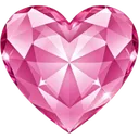 84253pinkdiamondheart