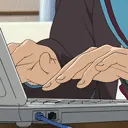 HaruhiNagatoTyping1