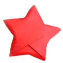 Paperstar_red Paperstar_red