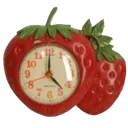 1_redstrawberryclock