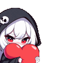 NF2UReaperHeart animated Discord emote from Vampires 18+ ⛧﹒Goths & Emos﹒⛧