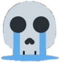 skull_cry Discord Emoji - 💦 𝐃𝐚𝐢𝐥𝐲 𝐍𝐬𝐟𝐰