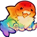 4r_sharkpuppysitrainbow Discord emoji