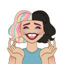 1melhysterical Discord emoji