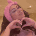 kali_luv animated GIF emoji - Heart.exe