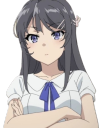 MaiArmsCrossed Discord emoji