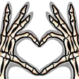 TRNXskeletonhearthands