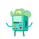 a_bmo_salute animated emote from Unsupervised Adults ¹⁸⁺