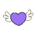 78478purpleflyingheart