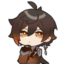 zhongli_think custom emote - Los Pistoleros del Eclipse