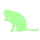 51588lightgreenkitten