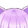 a_cat_kawaii_lurk_neko_purple