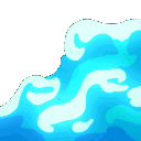 wave1 animated Discord emote | B L U E H A V E N
