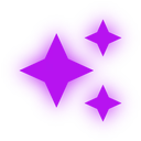 estrellitas_neon_violetas