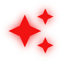 estrellitas_neon_rojas