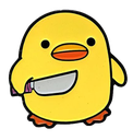 Duckieknife Discord sticker from Mossy Magic ✨
