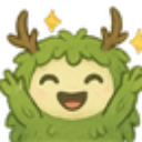 MossyHappy custom emote - Mossy Magic ✨