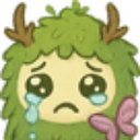 MossySad custom emote - Mossy Magic ✨
