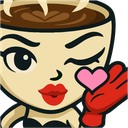 BesoSignora Discord sticker - The Strongest Battlegrounds Community