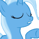 TrixieNuhUh animated emote from Friendship Academy - MLP