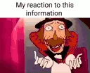 Myreactiontothisinformation