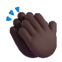 clapping_hands_dark_skin_tone