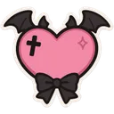 gothpinkheartx2
