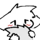 a_blush_shy_hide Discord emoji