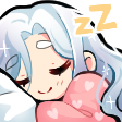 saanimegirlsleepy1 custom emote - 🎀 Bambi Sisterhood 🎀