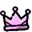 crown_lightpink animated GIF emoji from דושי גאנג