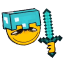 minecraft_man custom emote from ✨Hearts of Steel Network🌐