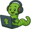 gamer Discord Emoji - WORM