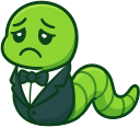 sad Discord Emoji - WORM