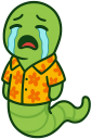 cry Discord sticker from WORM