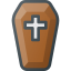 coffin Discord sticker from Audio Deluxe
