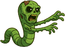 zombie Discord sticker from WORM