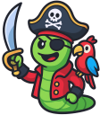 pirate custom emote | WORM