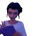 ZoeyCrashingOutGIF