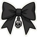 9552gothicskullbow