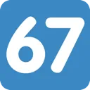 67 67