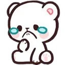 6milkbear_sad