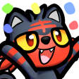 poke_litten_party Discord emoji