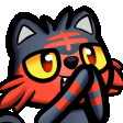 poke_litten_clap Discord emoji